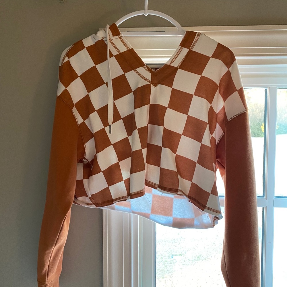 Cropped hoodie